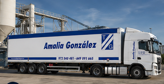 Camión de transporte a granel